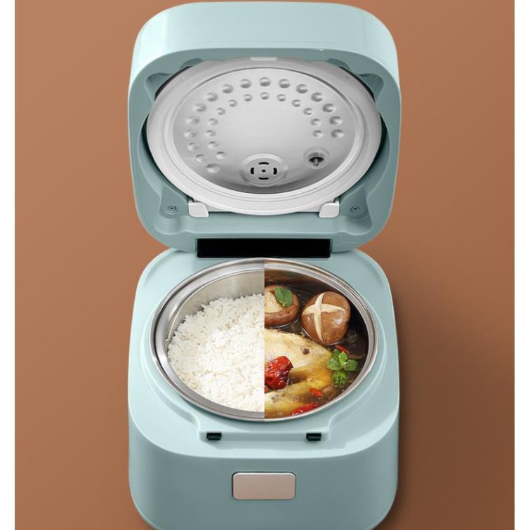 Nồi Cơm Điện Mini Đa Năng - Hàng Nội Địa Cao Cấp (Nấu Cháo, Chưng, Luộc) Phù Hợp Từ 2-5 người | BigBuy360 - bigbuy360.vn
