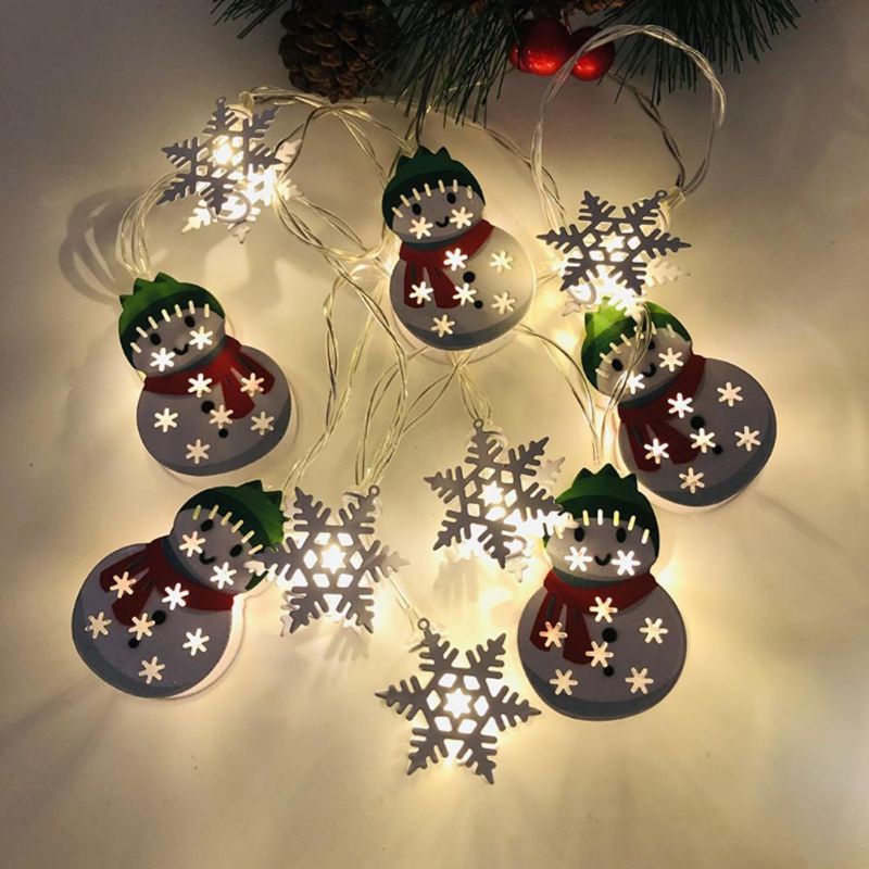 Đèn Led 10 I9H6 hình nón ông già Noel