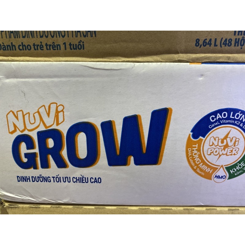 SỮA BỘT PHA SẴN NUVITA GROW 180ml NUTIFOOD