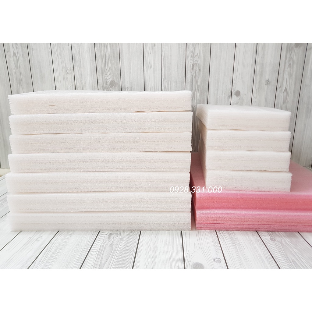 Mút xốp Pe Foam dày 5cm nhiều kích thước