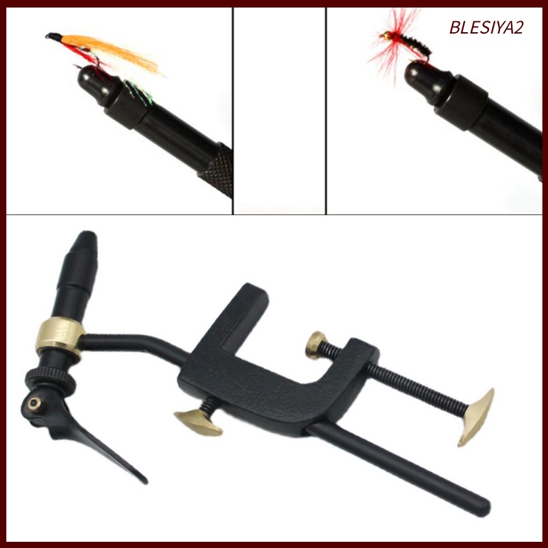 Fly Tying Vise Flies Tying Tool Adjustable Clamp Lure Making Fly Hook Tool