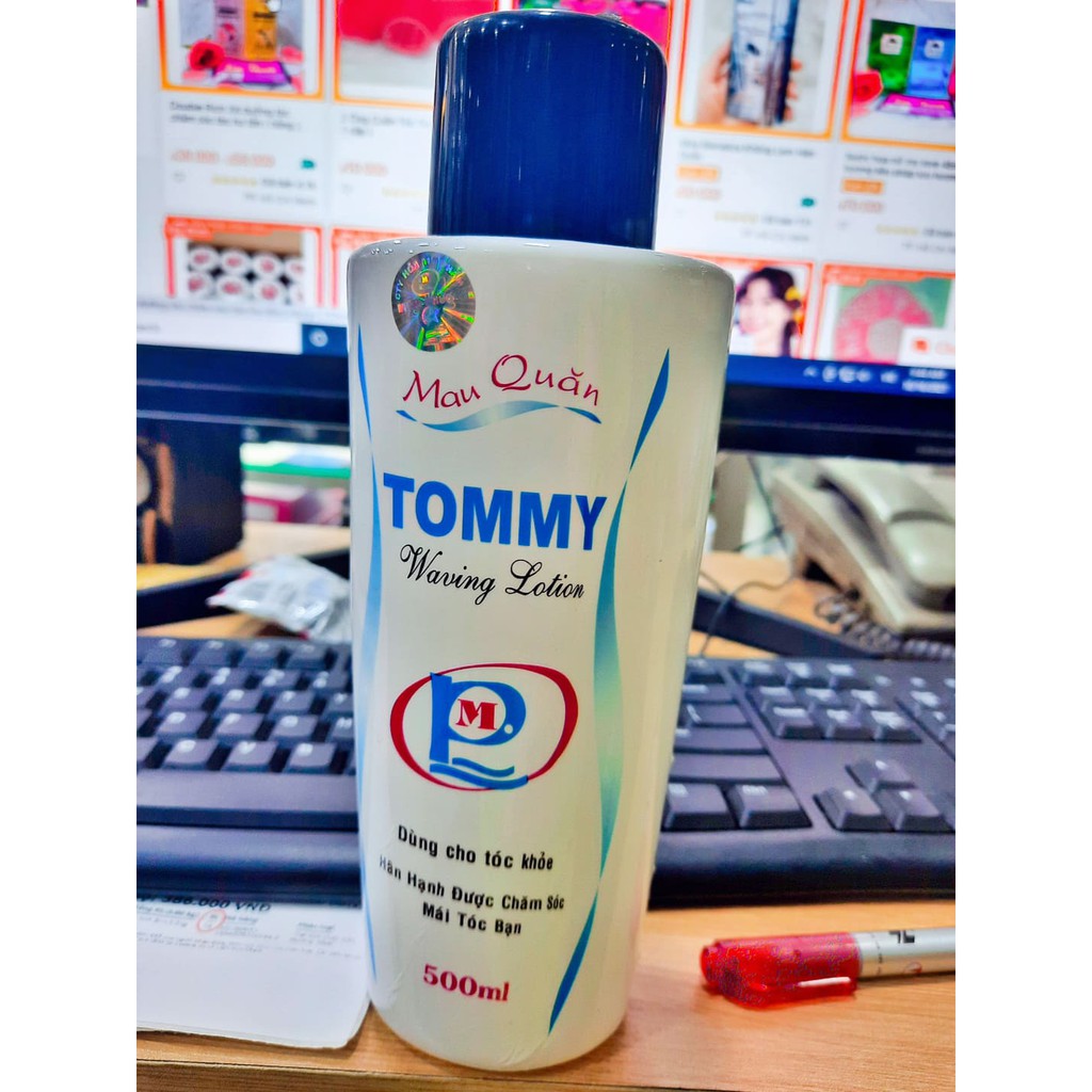 Dung dịch uốn tóc Tommy mau quăn 500ml