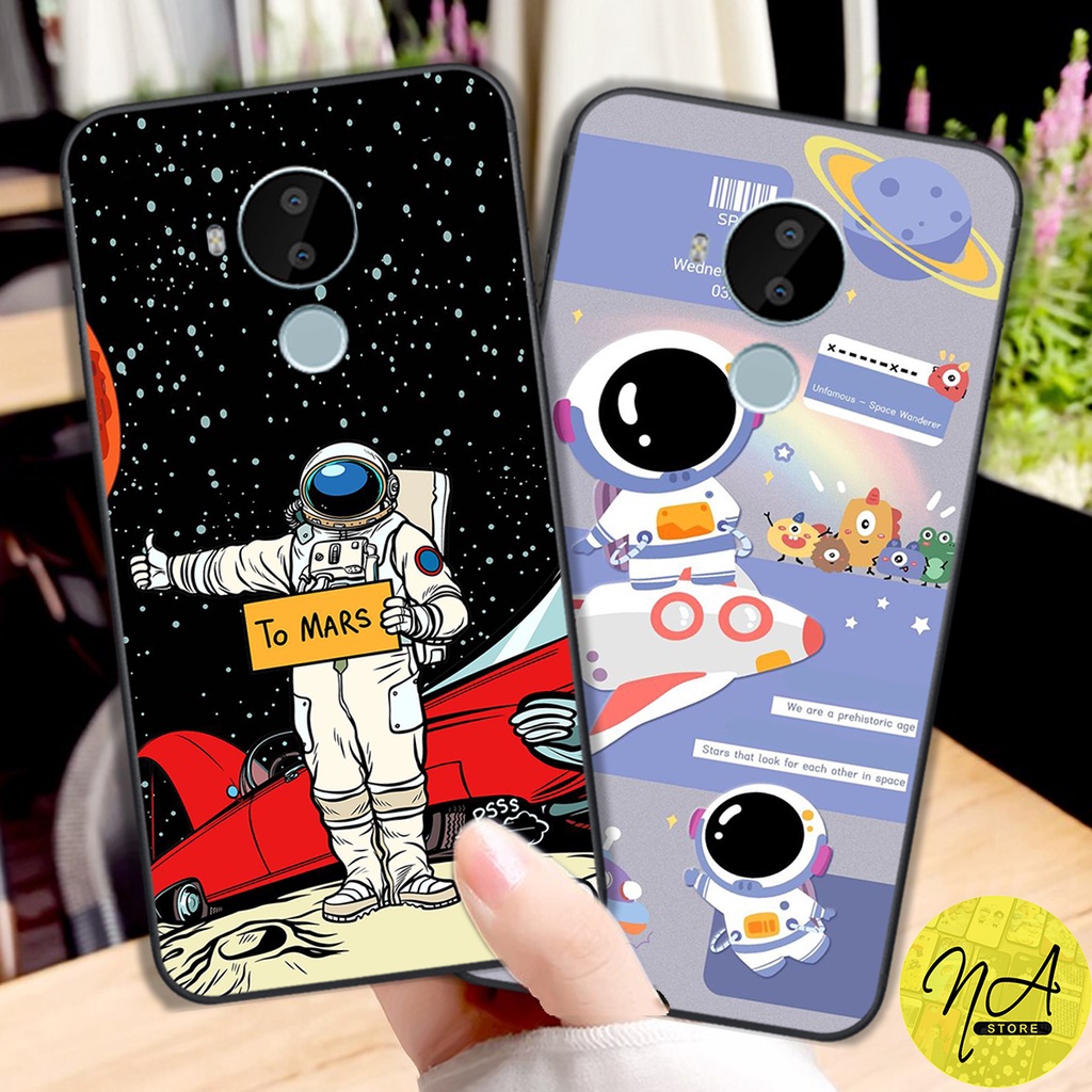Ốp lưng Nokia Nokia 3.4 - Nokia C20 - Nokia C30 - Nokia G10 nhà du hành phi hành gia cực cute