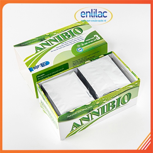 ANNIBIO - Chất xơ hòa tan - Cải thiện tình trạng táo bón hộp 30 gói x 4g