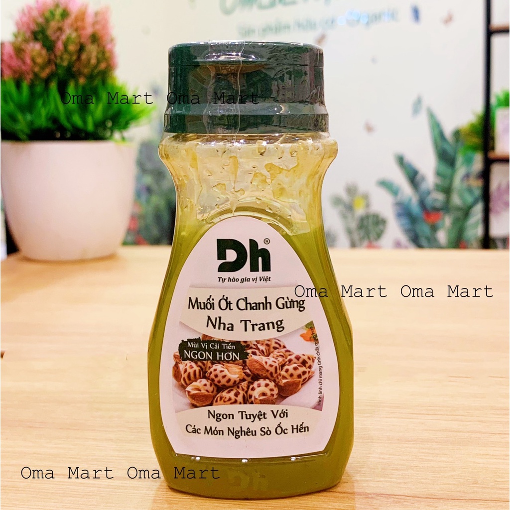 Muối ớt chanh gừng Nha Trang DH Food 120g