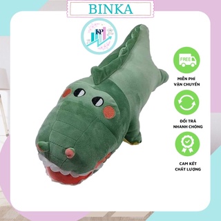 Gấu Bông Hà Mã Cute Size 60 cm -Đồ Chơi Nhồi Bông Cá Sấu Ngáo ChẤt Liệu Nhung Mềm Mịn Siêu Dễ Thương