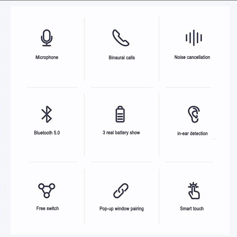 Tai nghe nhét tai không dây KCO Pro 4 kết nối Bluetooth âm thanh Hifi chất lượng cao | BigBuy360 - bigbuy360.vn