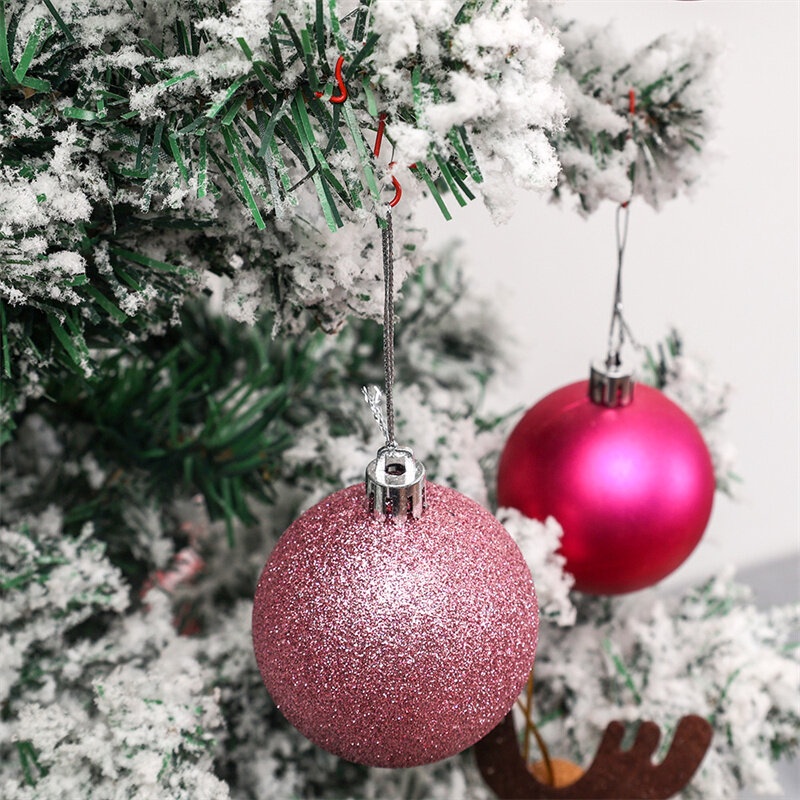 Set 50 móc treo cây thông noel hình chữ S bằng kim loại trang trí giáng sinh