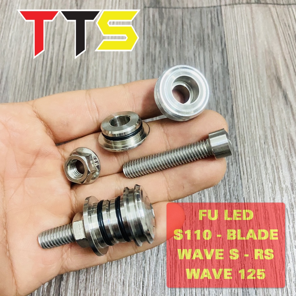 Khâu treo pô sử dụng cho FUTURE LED, S110, BLADE chất liệu inox 304 nguyên khối CNC