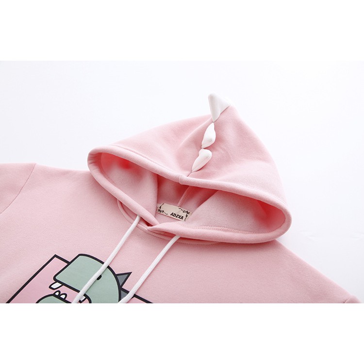 Áo Hoodie Nữ Chất Nhật Cute Có Sừng ở Mũ Đáng Yêu NL019A | BigBuy360 - bigbuy360.vn