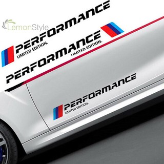 ⭐⭐⭐2pcs Car Stickers M Performance Limited Edition Side Door Reflective Decals