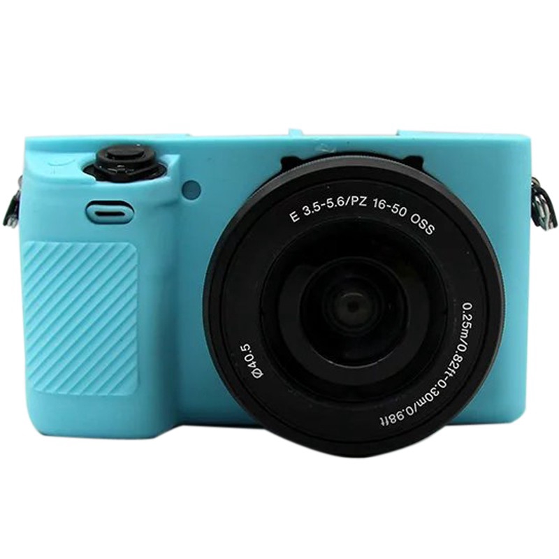 Vỏ máy ảnh cao su silicon mềm cho Sony A6300 ILCE-6300 A6400 ILCE-6400 A6100 ILCE-6100