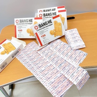 Hộp 100 miếng băng keo cá nhân dán vết thương