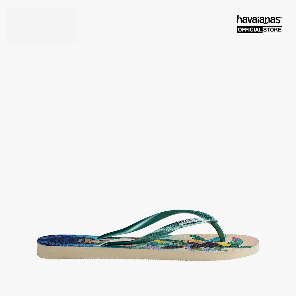 HAVAIANAS - Dép nữ Slim Tropical 4122111-7907