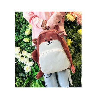 (Sẵn) BALO ulzzang con cún mặt xệ