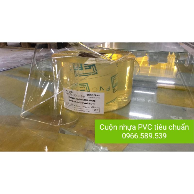 [ Giá rẻ nhất ] Màn nhựa PVC 1.5mm tiêu chuẩn, rèm nhựa pvc giá rẻ ( 1 cuộn 50m)