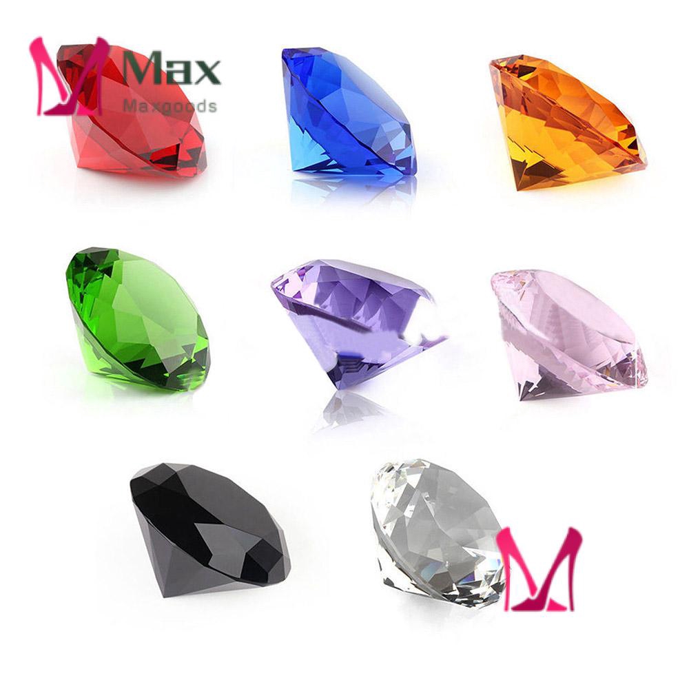 Viên kim cương giả cỡ 30mm dùng để trang trí