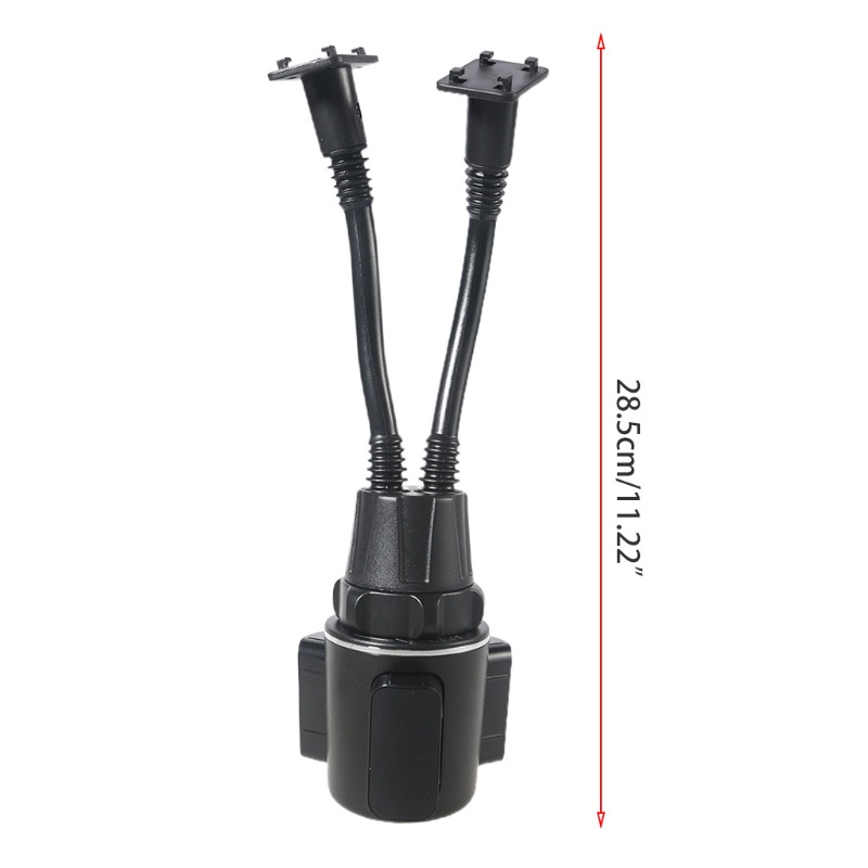 Giá Đỡ Cốc / Điện Thoại 2 Trong 1 Cho Xe Hơi 3.5-6.7 &quot;