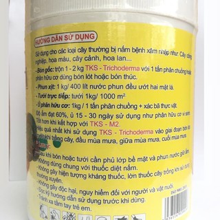Bán Chế phẩm Vi sinh vật  TKS Trichoderma hộp 1kg hàng nhập, phân phối trong nước bởi thietbinhavuon.