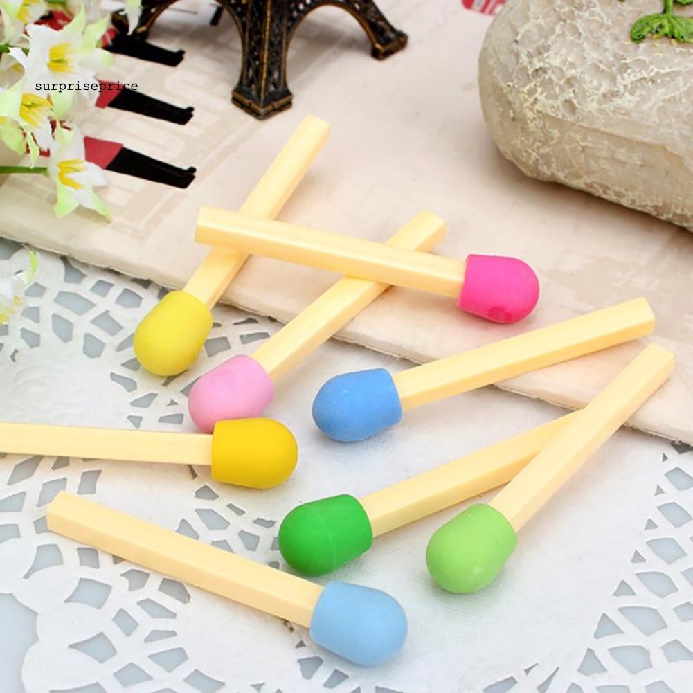 Cục tẩy hình dáng que diêm dễ thương