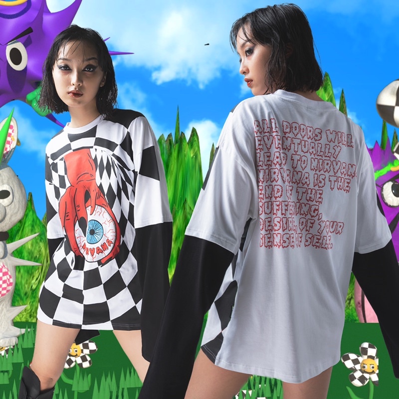 ÁO DÀI TAY HALLUCINATION