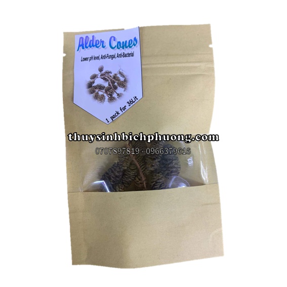 TRÁI ALDER CONES - CÂN BẰNG PH _ KÍCH THÍCH SINH SẢN _ ỔN ĐỊNH VI SINH HỒ CÁ TÉP THUỶ SINH