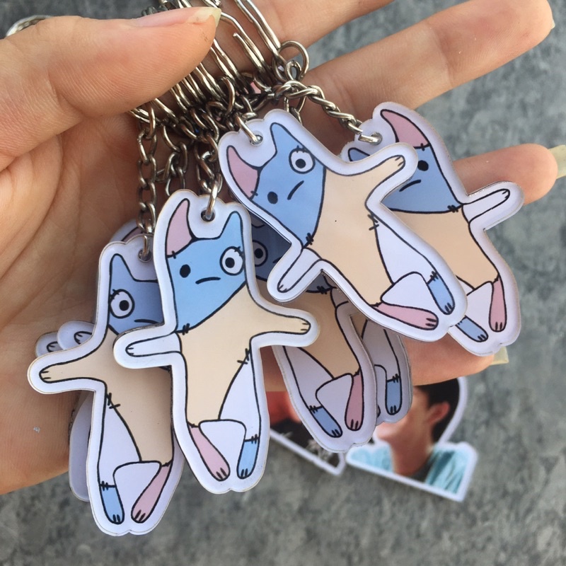 Móc khoá mica Bé thúi Nong Nao Nanon Ohm phim Bad Buddy Hot 2022