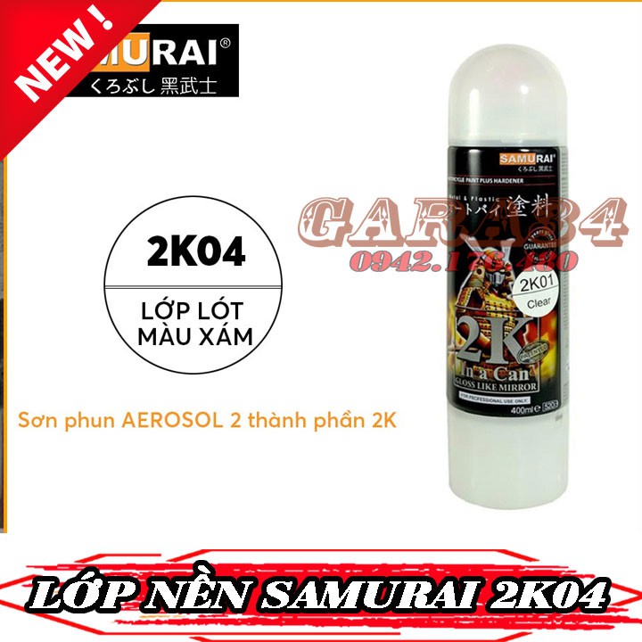 SƠN SAMURAI NỀN CAO CẤP 2K04