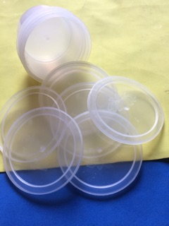 Hộp nhựa có nắp làm bánh flan, caramen, rau câu, sữa chua, đựng slime (đủ 3 size)