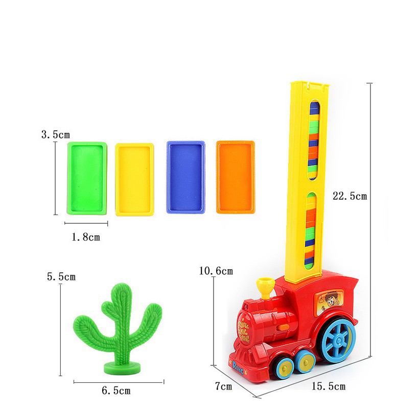 Xe Lửa Sắp Domino Thông Minh Cho Bé Thethaogiasi