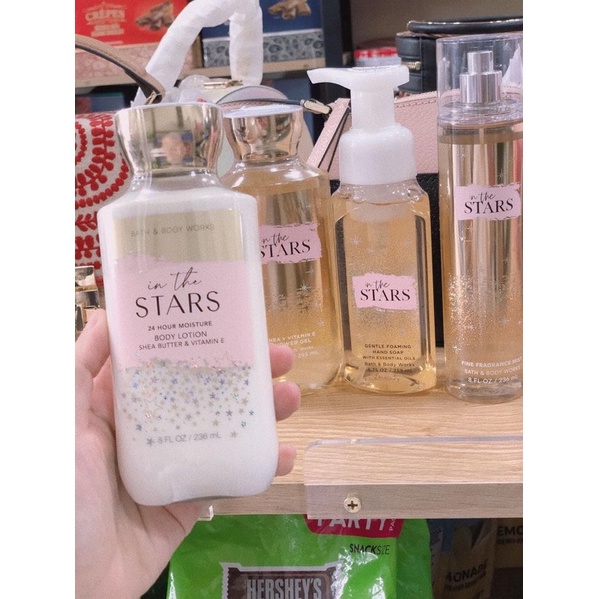 Bộ sản phẩm Bath & Body Works mùi In the Stars mang phong cách ngọt ngào, đáng yêu với hươ | BigBuy360 - bigbuy360.vn