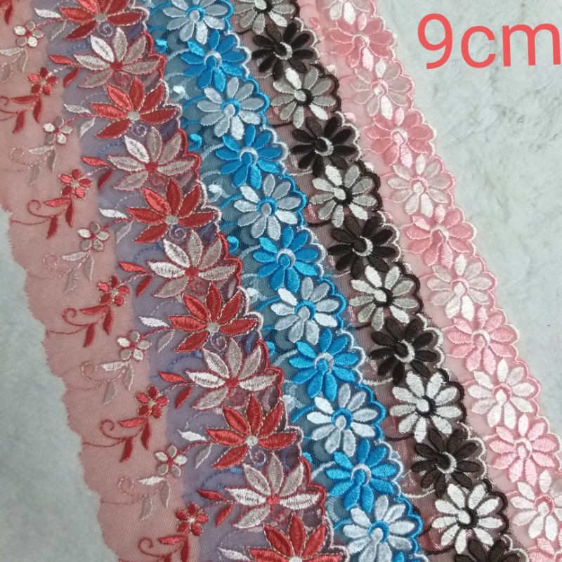 Ren trang trí , size 9cm (1m/10k)