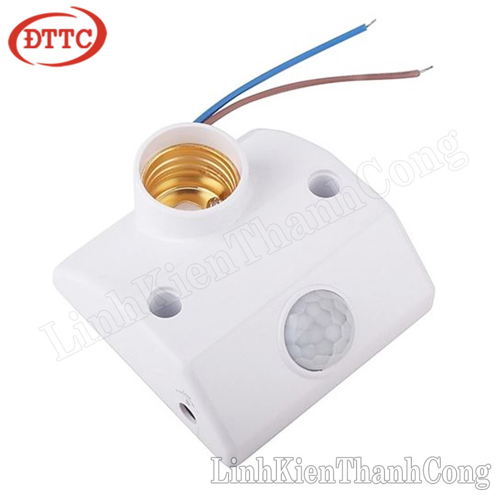 Đui Đèn Cảm Ứng Hồng Ngoại Thông Minh E27