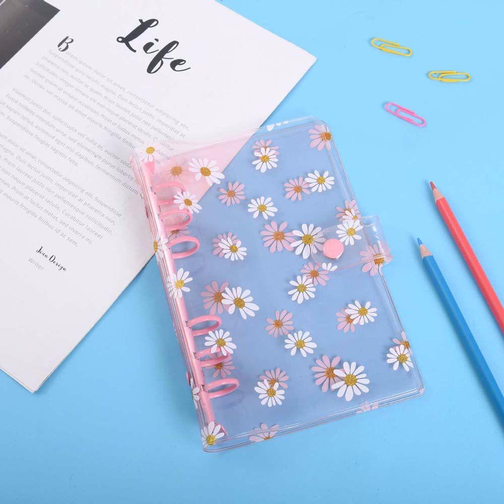 Ốp Điện Thoại Mềm In Hình Hoa Cúc 6 Lỗ Cho Sổ Tay Khổ A6 A5