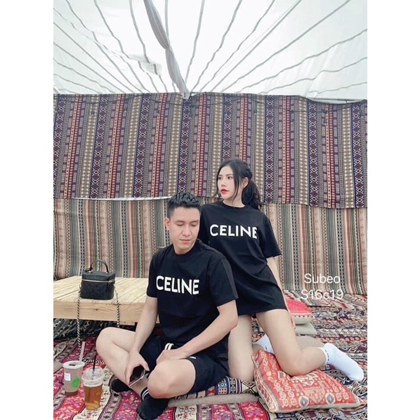 Áo Thun Đen Nam Nữ Tay Lỡ Chuẩn Form Rộng Hot Trend