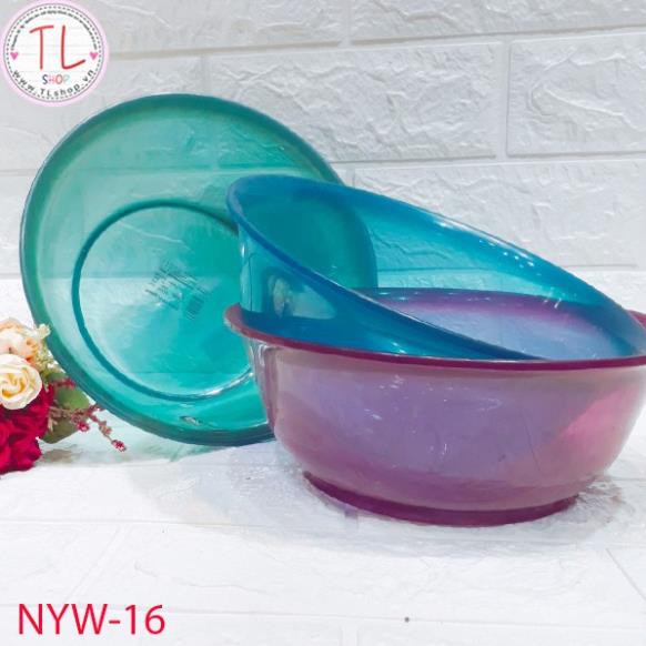 Thau nhựa size 22cm – thau nhựa nhỏ siêu bền Mã sản phẩm: NYW-16