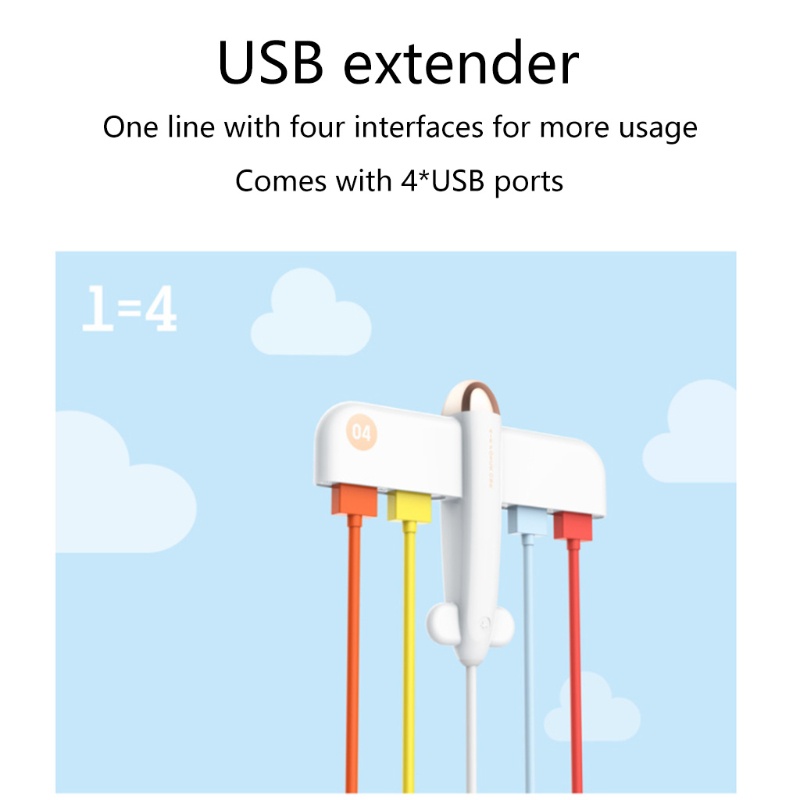 Bộ Chia 4 Cổng USB 2 0 Kèm Sạc Và Điện Áp Sự Bảo Vệ