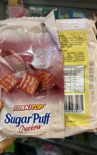 Bánh Biskitop Sugar Puff Crackers 290gram