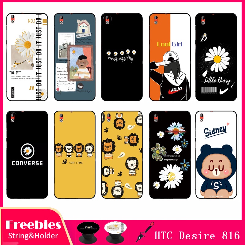 Ốp Điện Thoại silicon Mềm Hình G-DRAGON Có Dây Đeo Cho HTC Desire 816