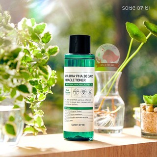 TONER CHO DA DẦU SOME BY MI AHA BHA PHA 30 DAYS MIRACLE TONER