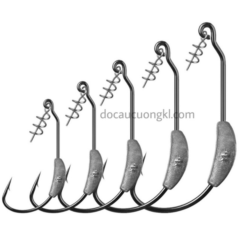 Lưỡi Jig chì lò xo vỉ 5c