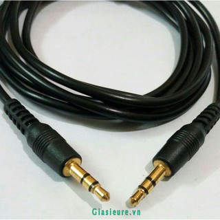 Dây Loa 1 Ra 1 Sịn 1.5m - Dây Tín Hiệu Loa Jack 3.5 Loại Tốt