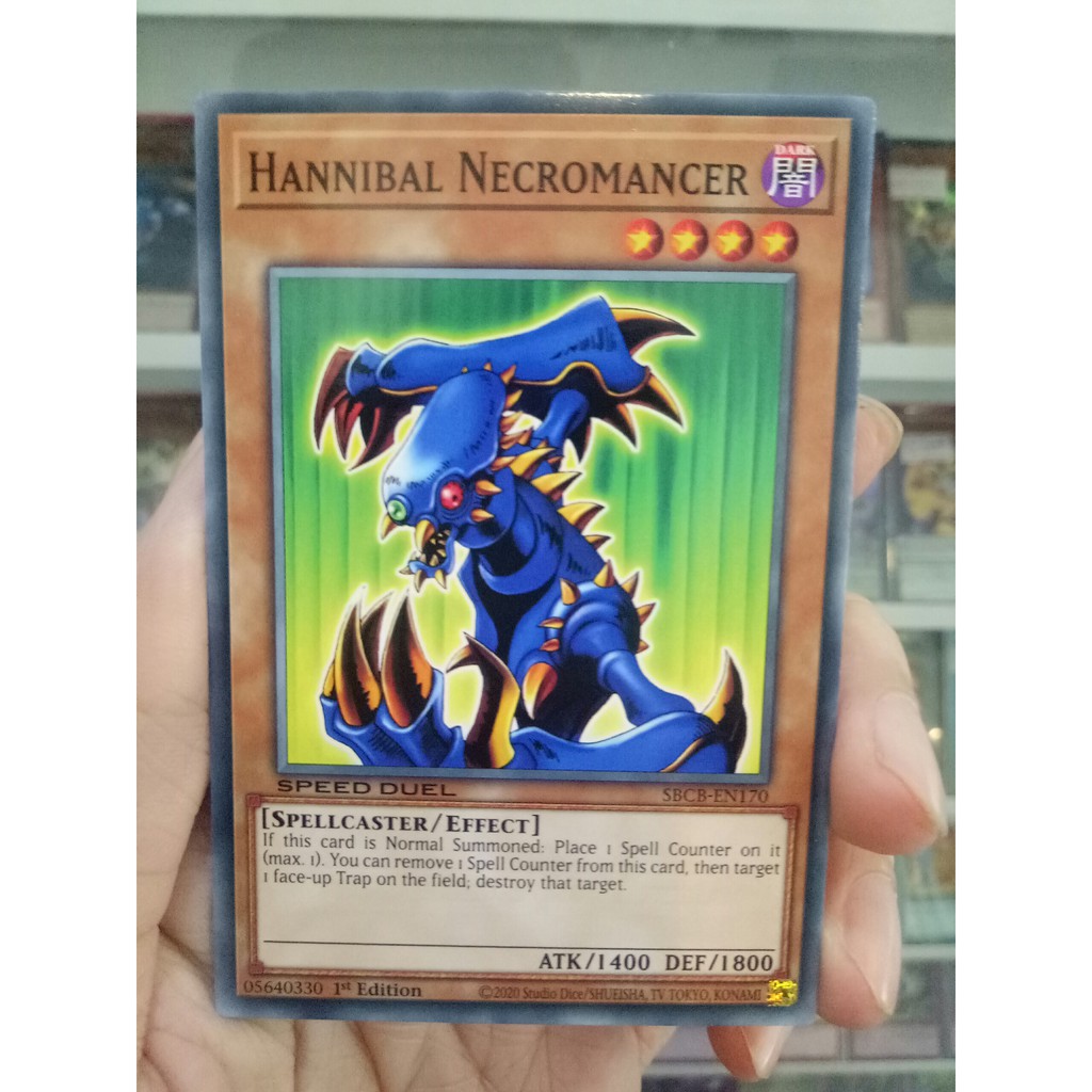 Thẻ Bài Lẻ YugiOh! Mã SBCB-EN170 - Hannibal Necromancer - Common - 1st Edition