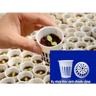 Rọ thủy canh nhựa trồng rau siêu sạch kích thước 65*65