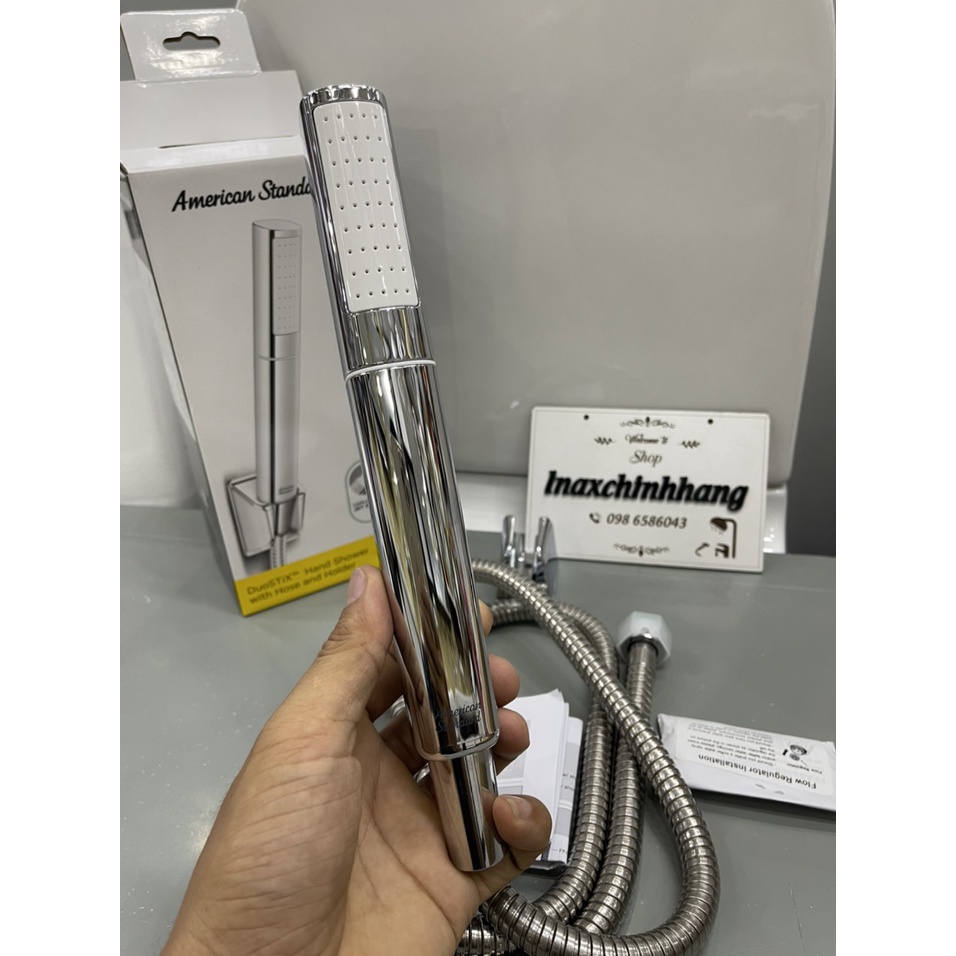 Tay Sen American Standard Tăng áp WF-S508W Duo Stix Dây Sen 1.5m - hàng cao cấp