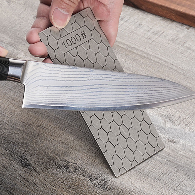 Dao Kim Cương Whetstone Dụng Cụ Mài Dao Hình Tổ Ong