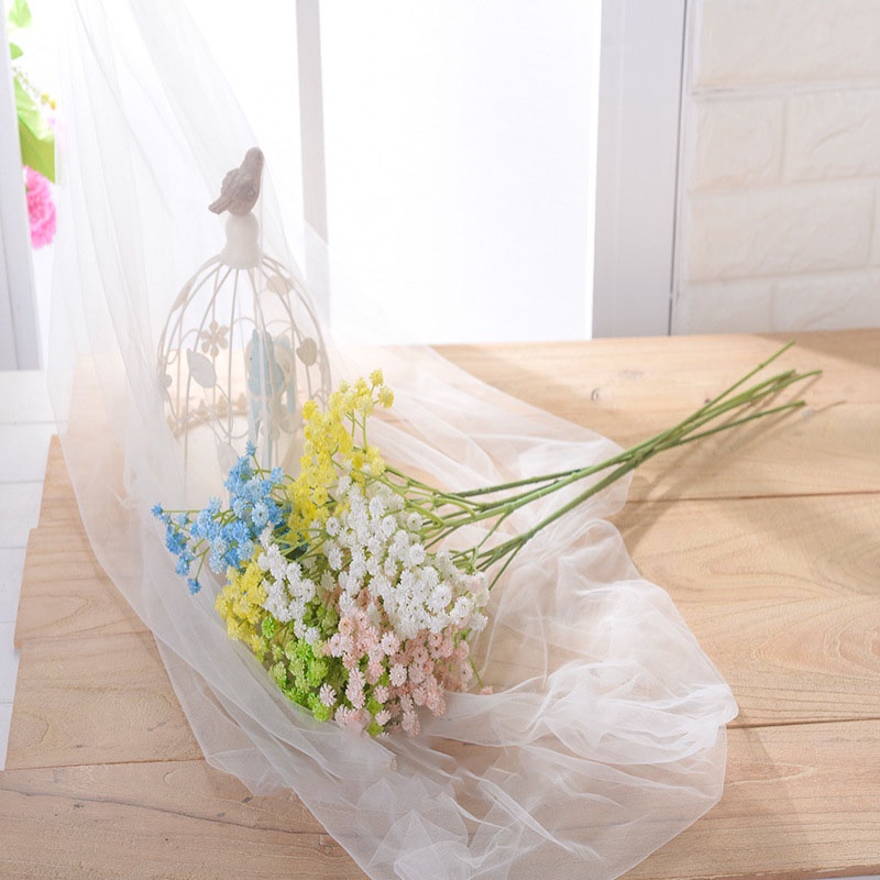 Bó Hoa Gypsophila Paniculata Nhân Tạo Trang Trí Nhà Cửa/Văn Phòng/Tiệc Cưới