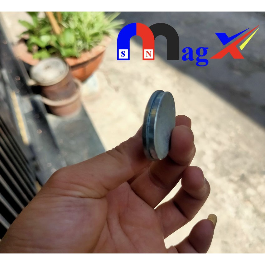 Nam Châm Từ Neo Hít Bạt Siêu Mạnh Hình Elip