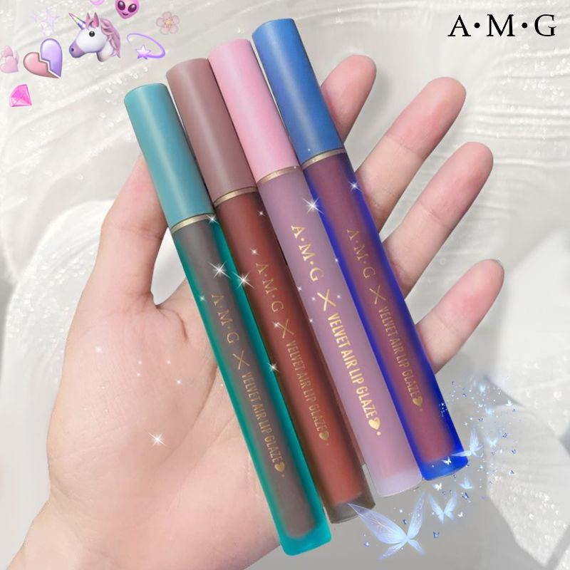 (Hàng Mới Về) Son Môi Dưỡng Ẩm Không Phai Chống Thấm Nước Màu Nhung Mờ Thời Trang | BigBuy360 - bigbuy360.vn