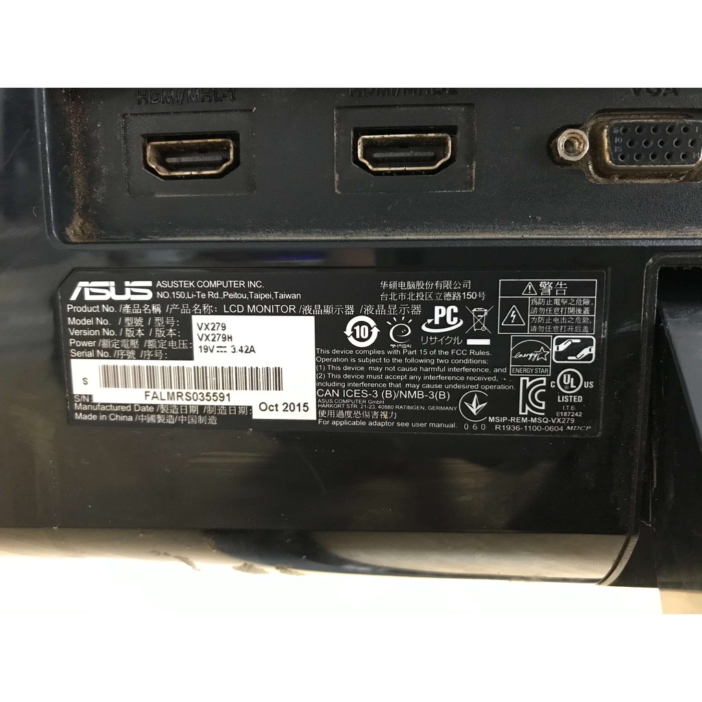 Màn Hình Asus vx279 IPS 27'' có loa | BigBuy360 - bigbuy360.vn